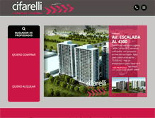Tablet Screenshot of cifarelli.com.ar