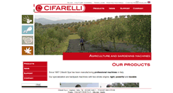 Desktop Screenshot of cifarelli.it